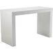 Faro High Gloss White Counter Table